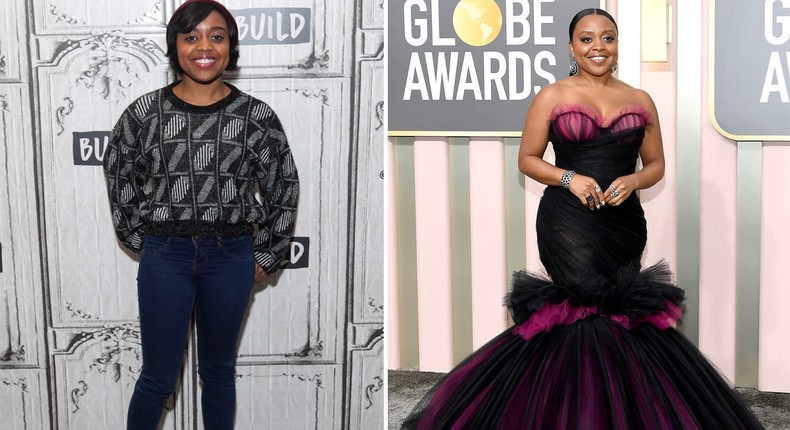 Quinta Brunson's style has changed massively as her fame has grown.Steve Zak Photography/FilmMagic/Monica Schipper/The Hollywood Reporter via Getty Images