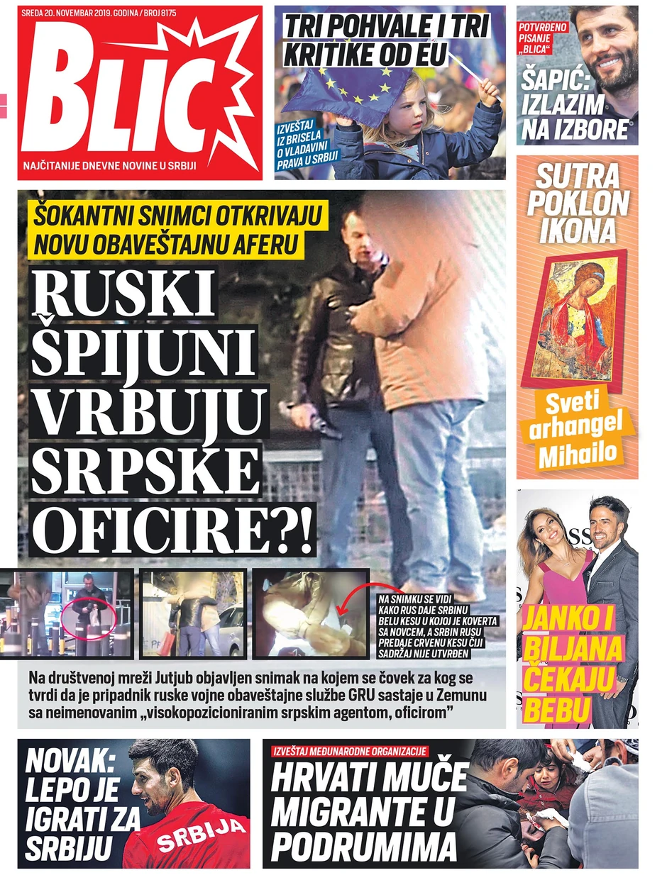 Potvrđeno pisanje današnjeg "Blica"