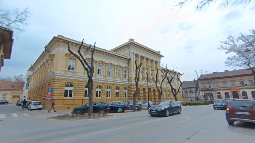 "Žuta kuća" u Subotici, danas je Učiteljski fakultet na mađarskom jeziku