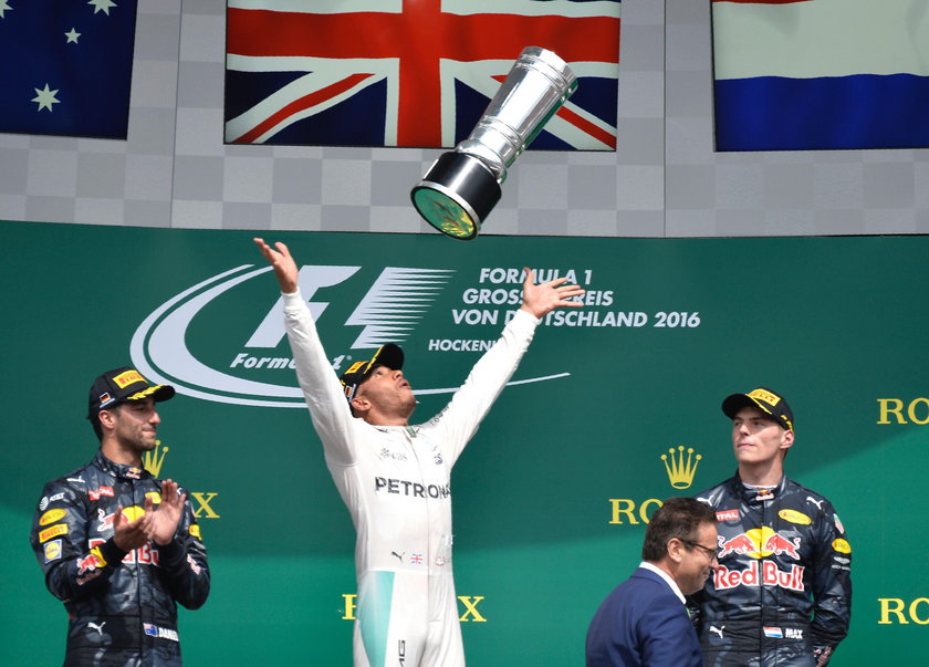 Formuła 1: Grand Prix Niemiec. Lewis Hamilton triumfuje