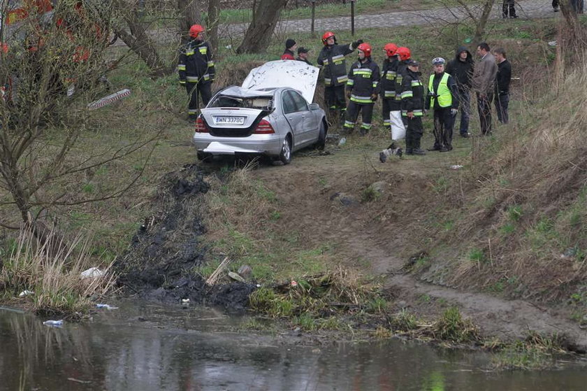 Prędkość, zakręt i o włos od tragedii