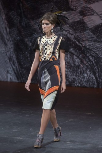 Transpłciowe modelki na pokazie Ronaldo Fragi podczas Sao Paulo Fashion Week