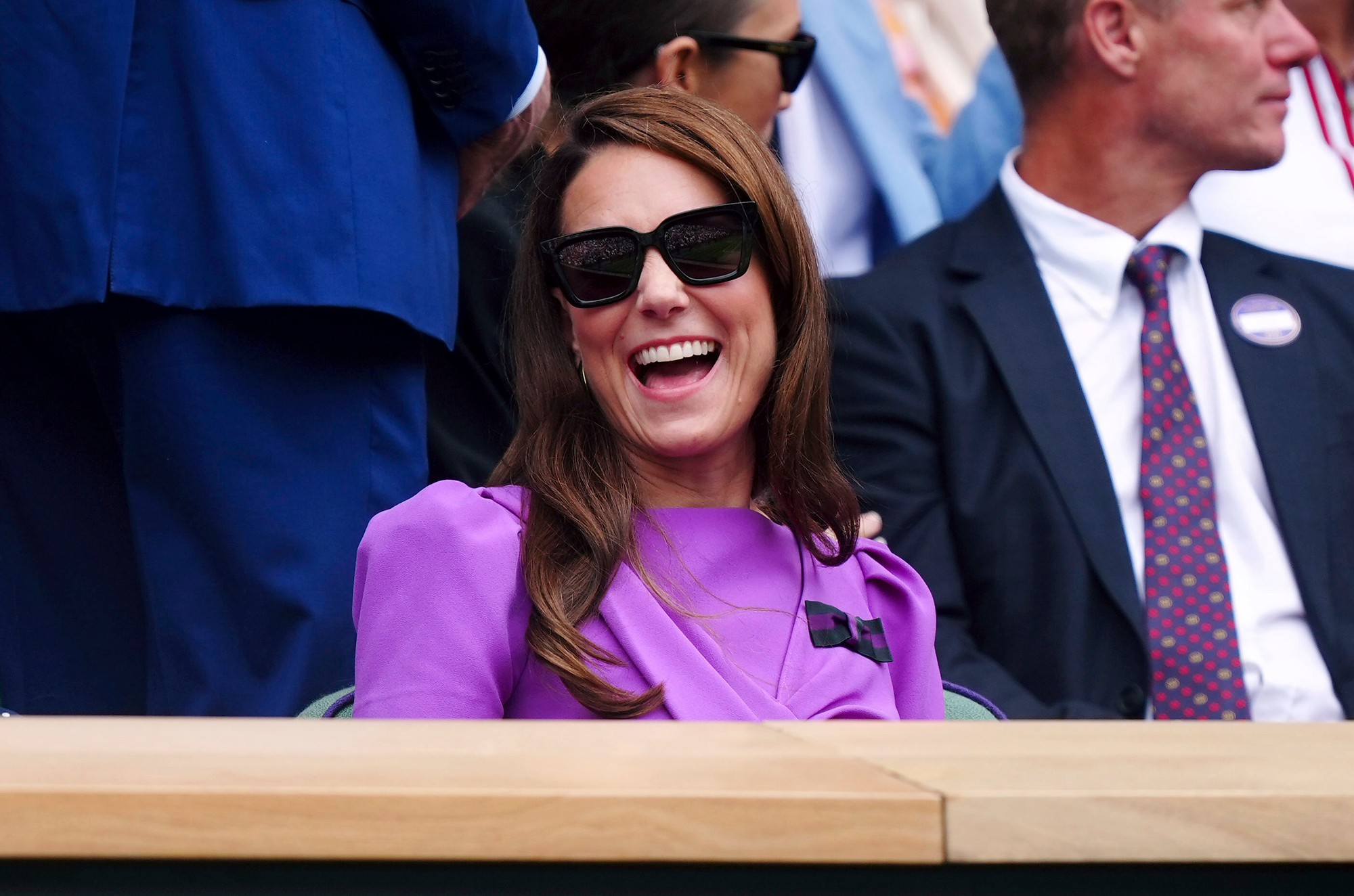 Princezná Kate na Wimbledone.