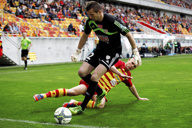 T-Mobile Ekstraklasa: Jagiellonia Białystok - Piast Gliwice 4:3