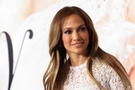 Jennifer Lopez na pokazie filmu ,,Wyjdź za mnie'', Los Angeles, lutu 2022, fot. Mario Anzuoni