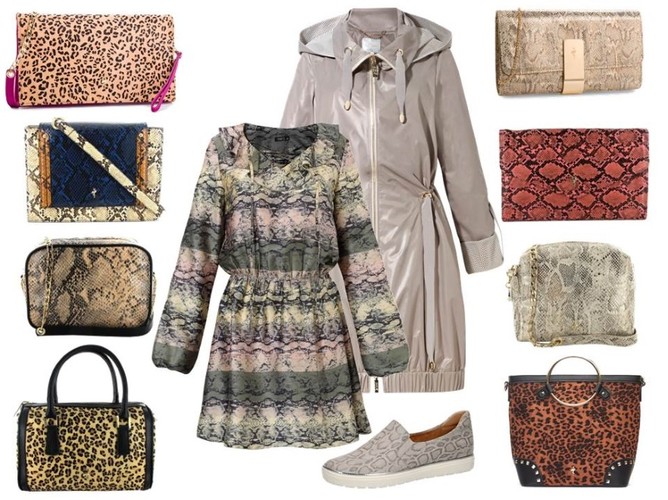 Modne torebki na wiosnę 2019: torebki - Menbur/menbur.pl, buty – Caprice/caprice.pl,  sukienka – Trynite/ trynite.pl, kurtka - Boca/boca.pl