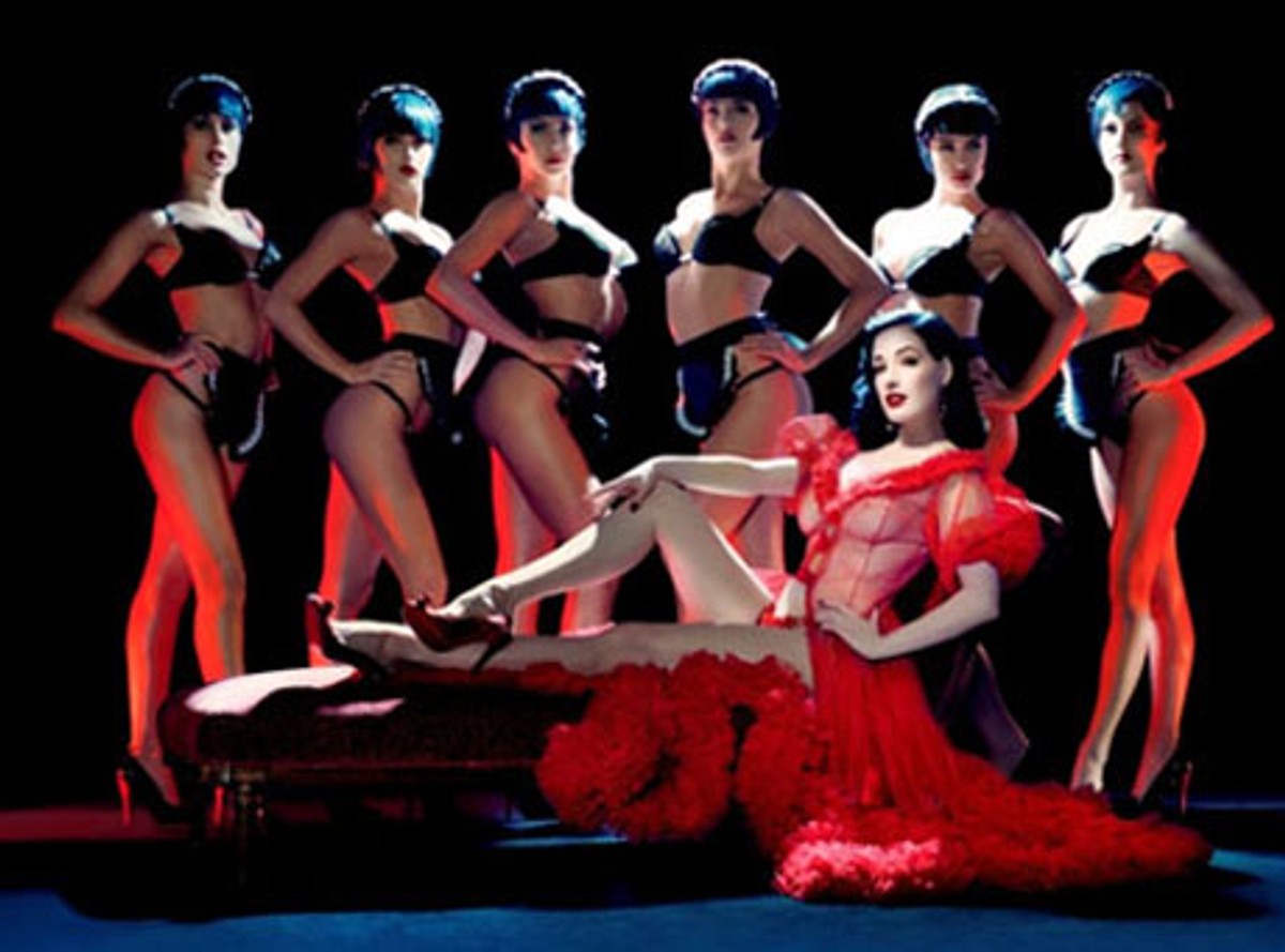 Dita von Teese znowu kusi