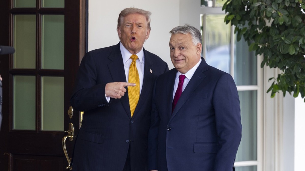 Donald Tramp i Viktor Orban u Vašingtonu 7. novembra