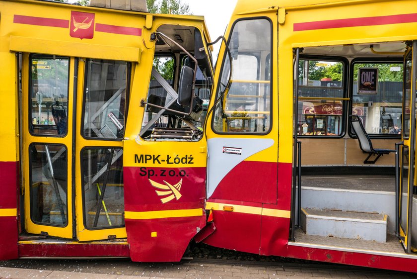 Uwaga objazdy! Zderzenie tramwajów na Limanowskiego