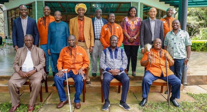 We've been sold fear for decades – Raila says after meeting with Kikuyu Council of Elders