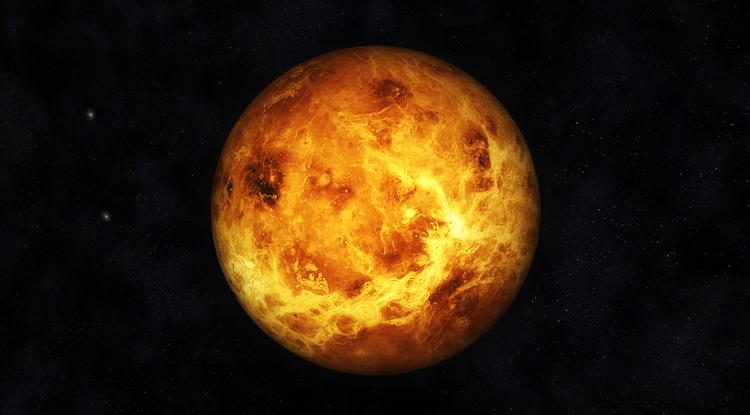 Illusztráció a Vénusz bolygóról