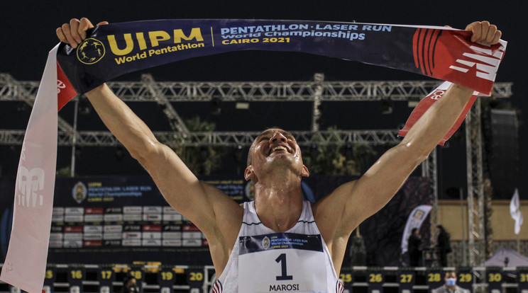 Marosi öröme /Fotó: Union Internationale de Pentathlon Moderne /Nuno Gonçalves