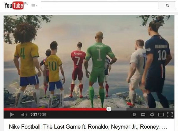 Ronaldo i Rooney ratują piłkę nożną w znakomitej animacji od Nike