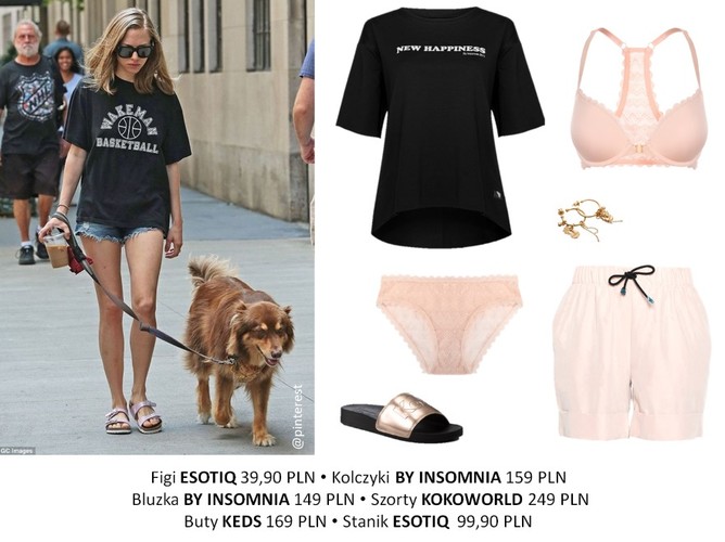 STYLIZACJE inspirowane zestawami Amandy Seyfried