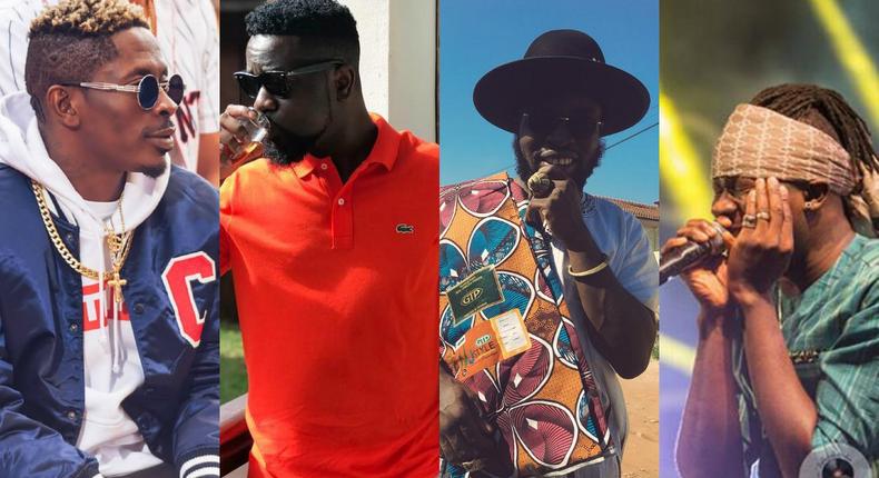 Shatta Wale Vs. Stonebwoy Vs. Sarkodie Vs. M.anifest: How stars fared on BBC freestyle sessions