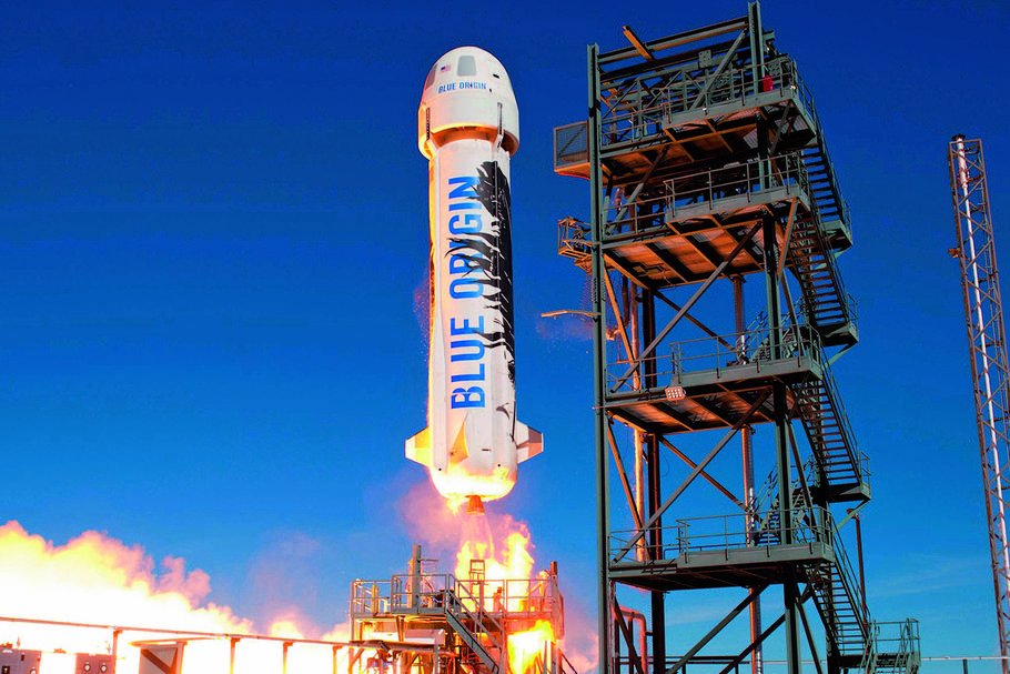 Założona przez Jeffa Bezosa spółka Blue Origin, przygotowując się do lotu na Księżyc, przeprowadziła 14 misji kosmicznych
