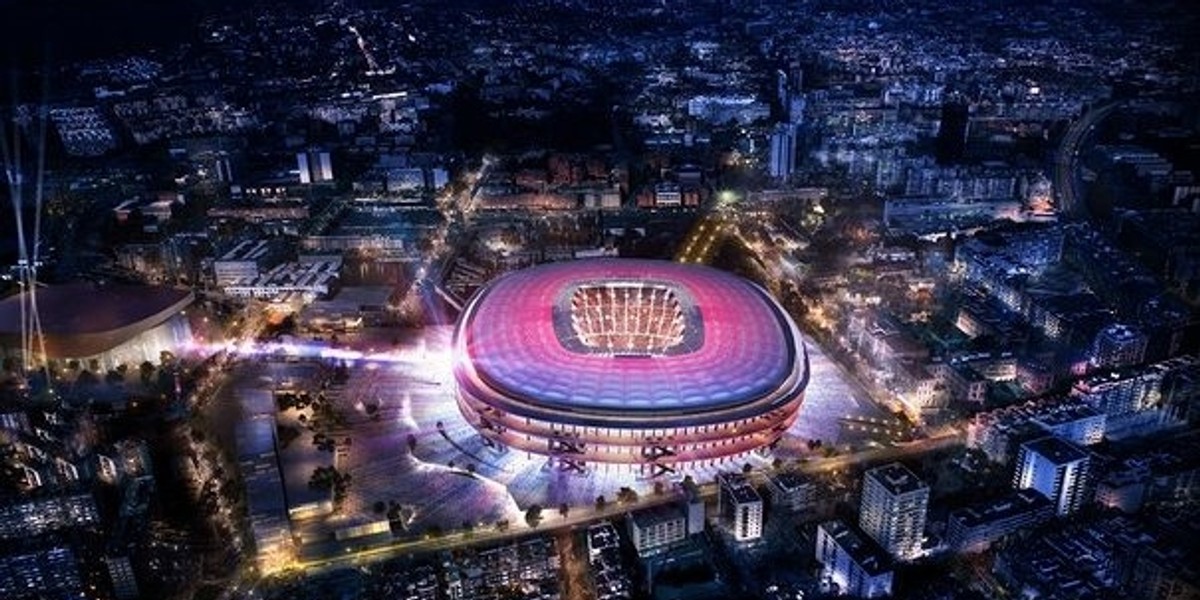 Tak będzie wyglądał nowy Camp Nou. ZDJĘCIA