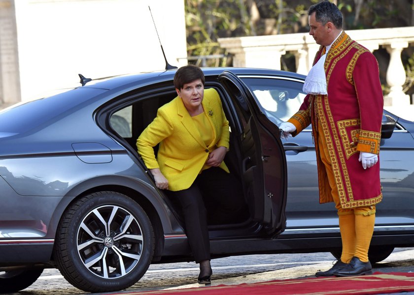 Szydło i Tusk na obchodach podpisania Traktatów Rzymskich