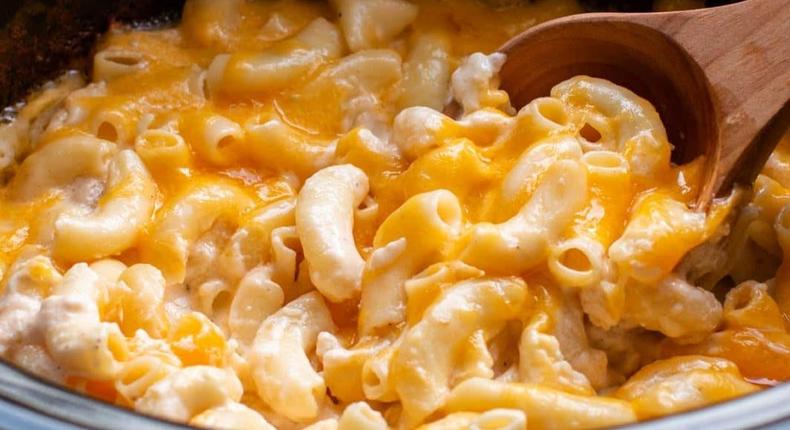 Try making your macaroni and cheese in a slow cooker this Thanksgiving.Sarah Olson/The Magical Slow Cooker