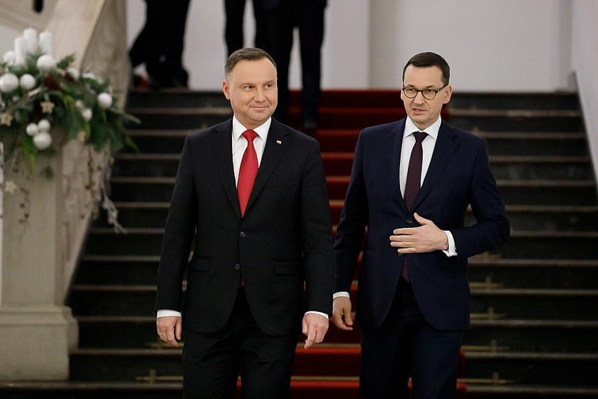 Andrzej Duda i Mateusz Morawiecki