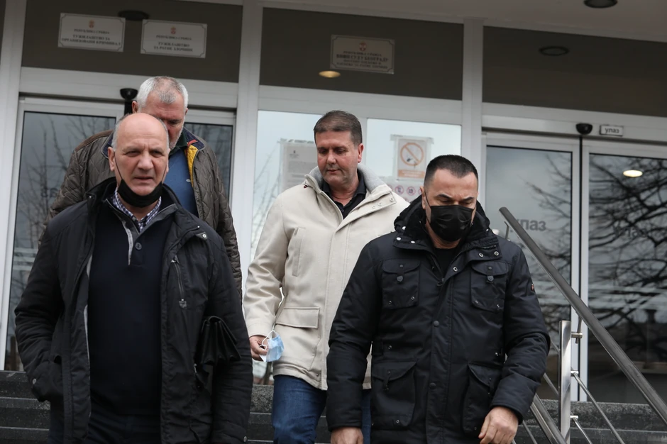 Advokat Dejan Lazarević (levo) i Darko Šarić