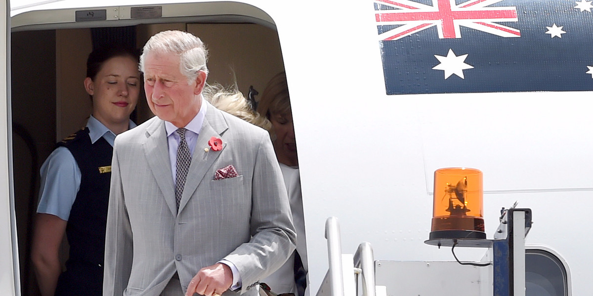 Prince Charles apparently finds flying first class 'incredibly uncomfortable'