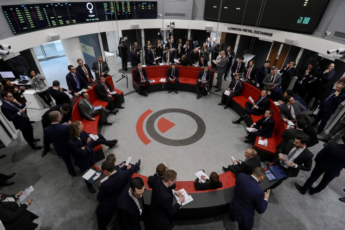 London Metals Exchange (LME). Photographer: Luke MacGregor/Bloomberg
