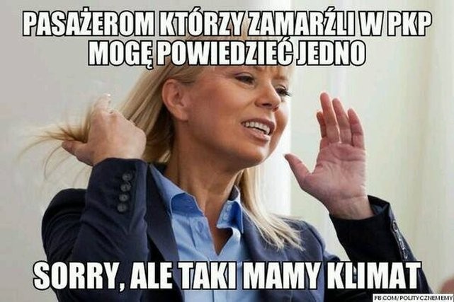 Elżbieta Bieńkowska. MEMY (źródło: Facebook.com/PolityczneMemy)