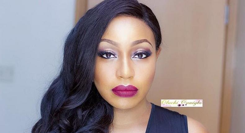 Rita Dominic looking fierce