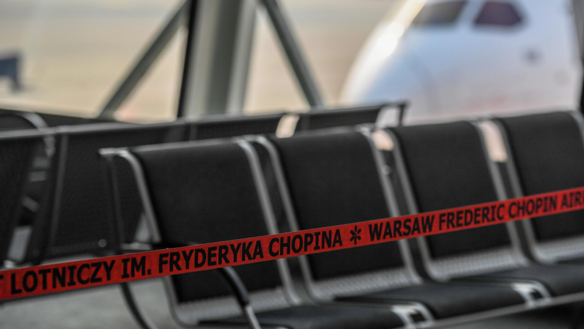 Koronawirus: ruch lotniczy na polskich lotniskach spadł nawet o ponad 90 proc.