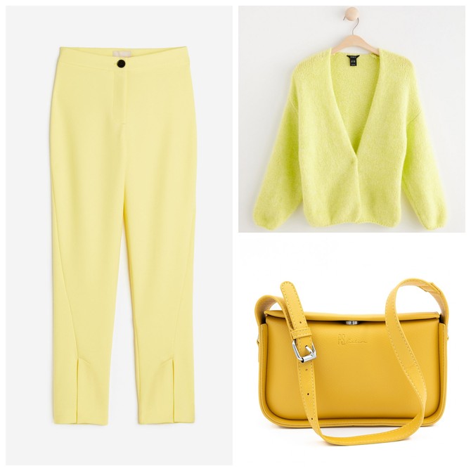 Džemper „Lindex“, pantalone „H&M“, tašna „P.... S.... Fashion“