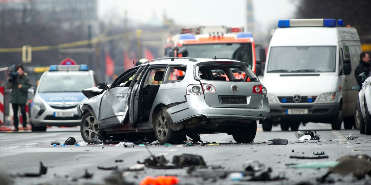 Wybuch w Berlinie. W samochodzie była bomba