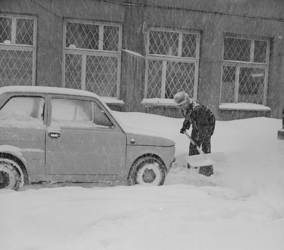 Zima stulecia w Warszawie w 1979 r.