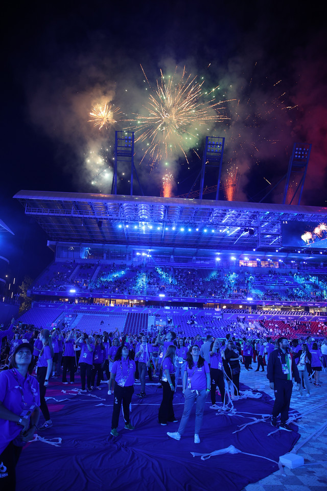Ceremonia zamknięcia igrzysk europejskich w Krakowie