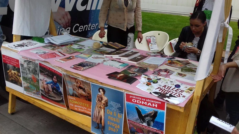 Na štandovima su posetici mogli da potraže savete o veganstvu