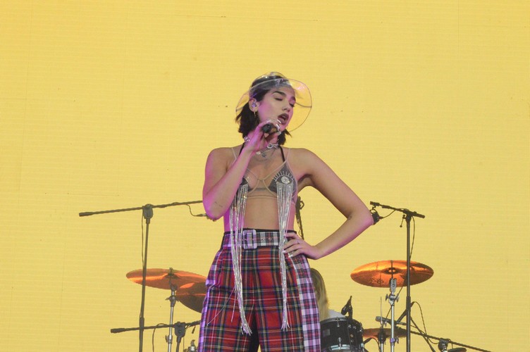 Dua Lipa podczas Orange Warsaw Festival. 1 czerwca 2018