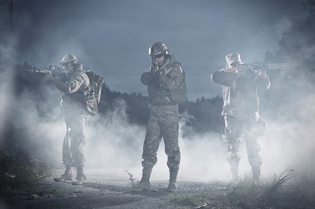 Żołnierze NATO w akcji