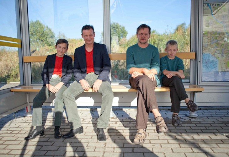 Robert Więckiewicz i Bartłomiej Topa w filmie 'Król życia' (fot. Albert Zawada)