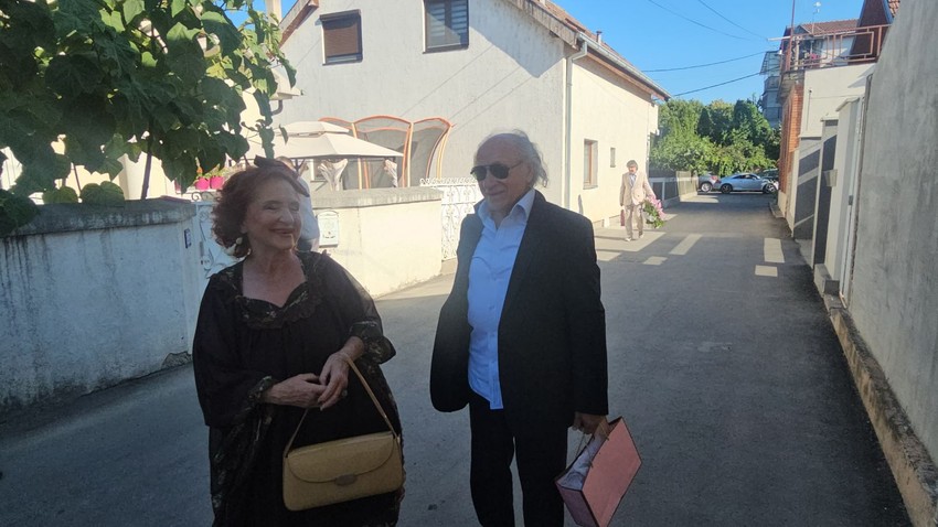 Jasna Kočijašević i Dragoslav Mihajlović Kanarinac