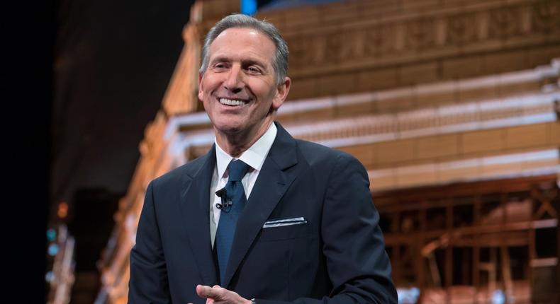 CEO Howard Schultz