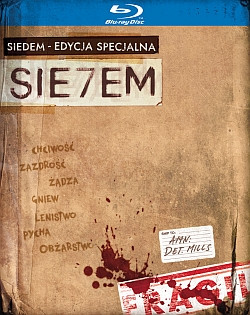 "Siedem" - okładka Blu-ray