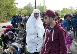 Budapeszt: W weekend z Chorwacji na Węgry przedostało się ponad 23,5 tysiąca imigrantów