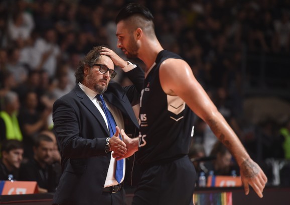 Detalj sa meča KK Partizan - KK Lokomotiva