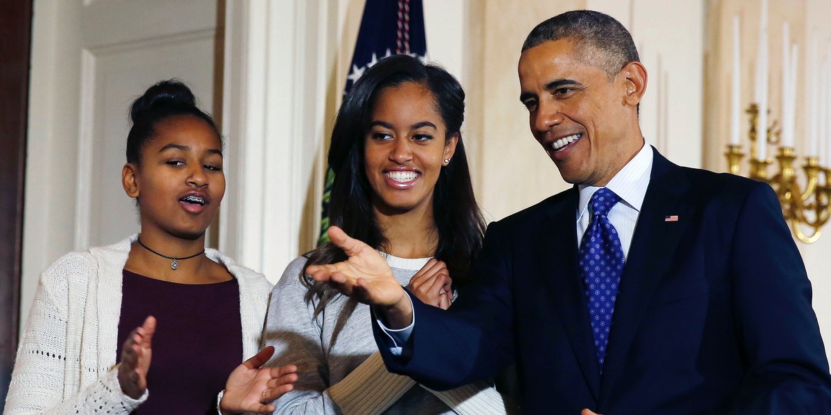 Read the letter George W. Bush's daughters wrote to Obama's daughters