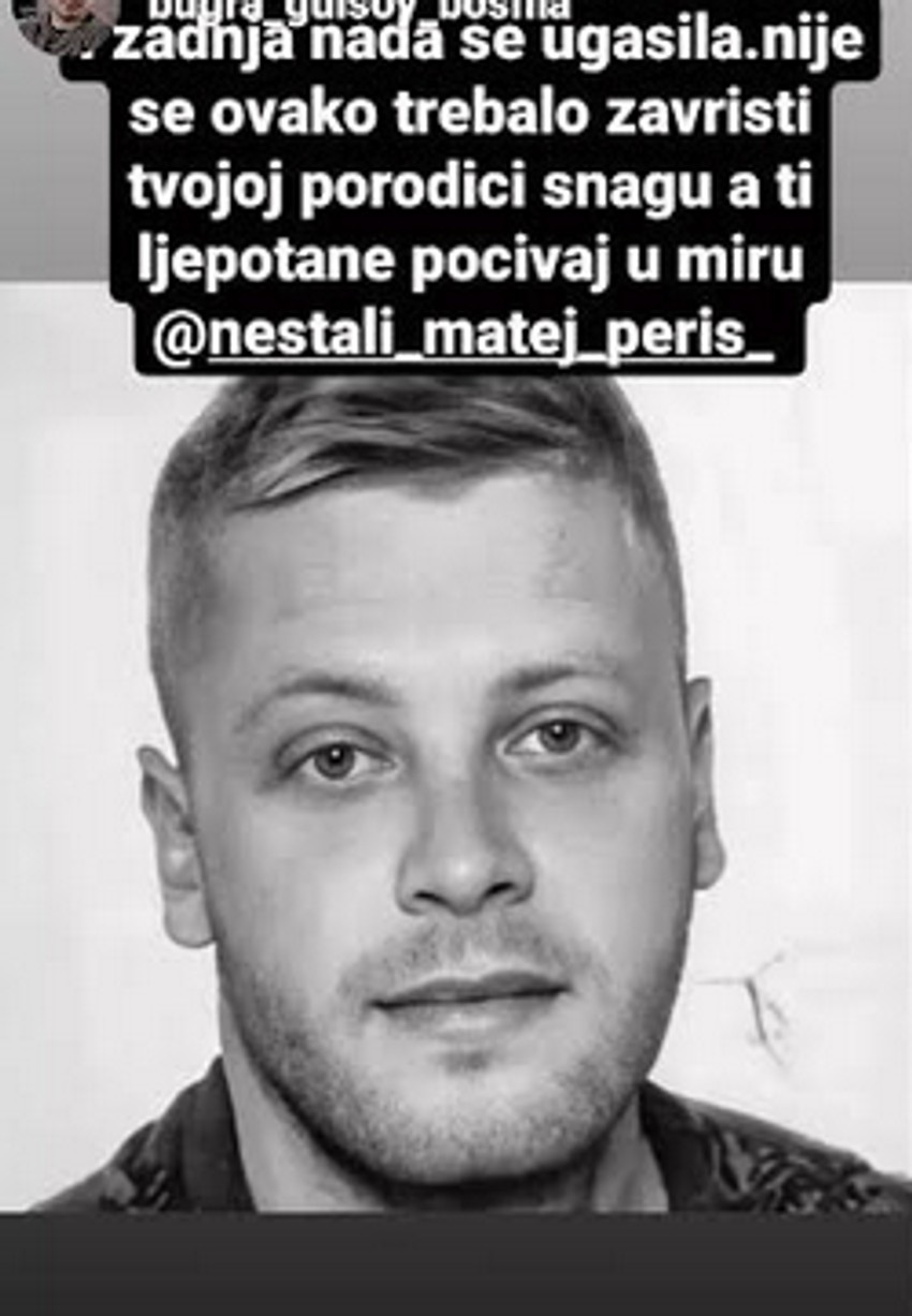 Oproštaji od Mateja Periša preplavili društvene mreže