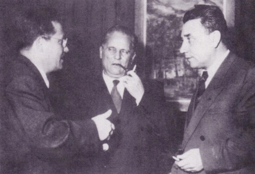 Edvard Kardelj, Josip Broz i Aleksandar Ranković