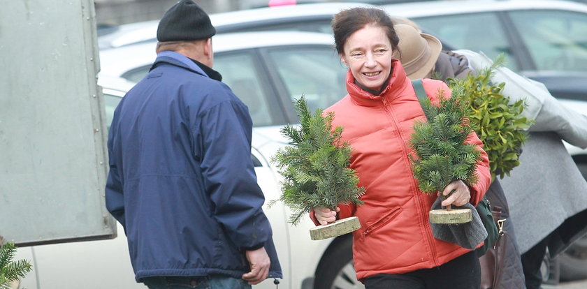 Barbara Sienkiewicz kupiła bliźniętom po choince