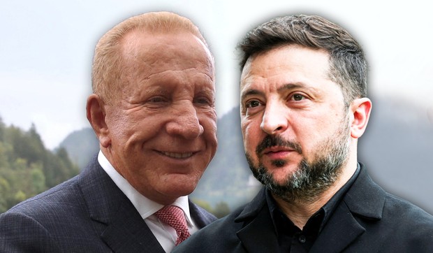 Bedžet Pacoli i Volodimir Zelenski 