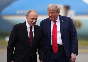 Vladimir Putin i Donald Tramp tokom susreta na Aljasci 15. avgusta 2025. | Foto: Getty Images