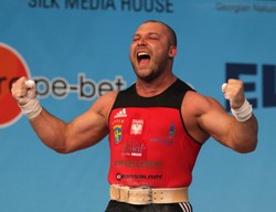 Bonk mistrzem, Michalski brązowym medalistą w podnoszeniu ciężarów!